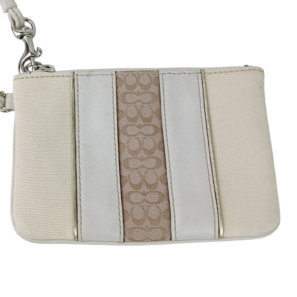 Coach Legacy Striped Small Wristlet/Clutch/Wallet… - image 2